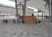 Mönchengladbach Hauptbahnhof Bankanlagen 8 Parkbank Grijsen Stadtmobiliar