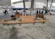 Mönchengladbach Hauptbahnhof Bankanlagen 28 Parkbank Grijsen Stadtmobiliar