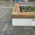 BV Osnabrück Johannisstr Bankauflagen Sitzauflagen behandelte Douglasie Plane 24 Parkbank Grijsen Stadtmobiliar