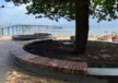 Timmendorfer Strand Holzauflage Plane Grijsen Stadtmobiliar