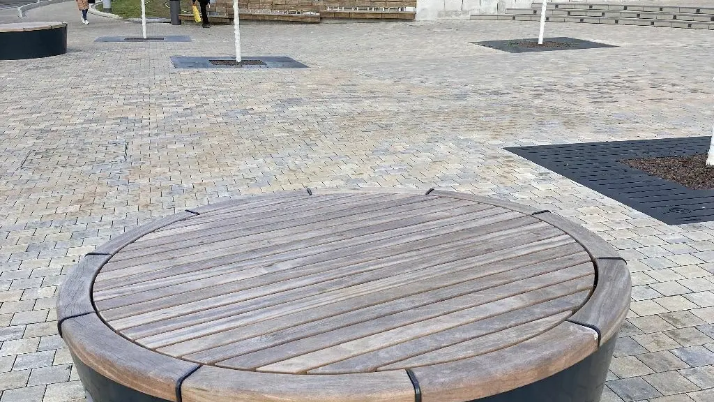 Weil am Rhein Sondermodell Podest Grijsen Stadtmobiliar
