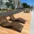 Wien Donaukanal Aspernbrücke Holzpodest mit Notaris Liegen Montage 23 25 06 2026 3