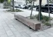 Wien Triiiple Pure Bänke 5 Parkbank Grijsen Stadtmobiliar