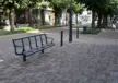 Parkbank mit Armlehnen Cruzado Grijsen