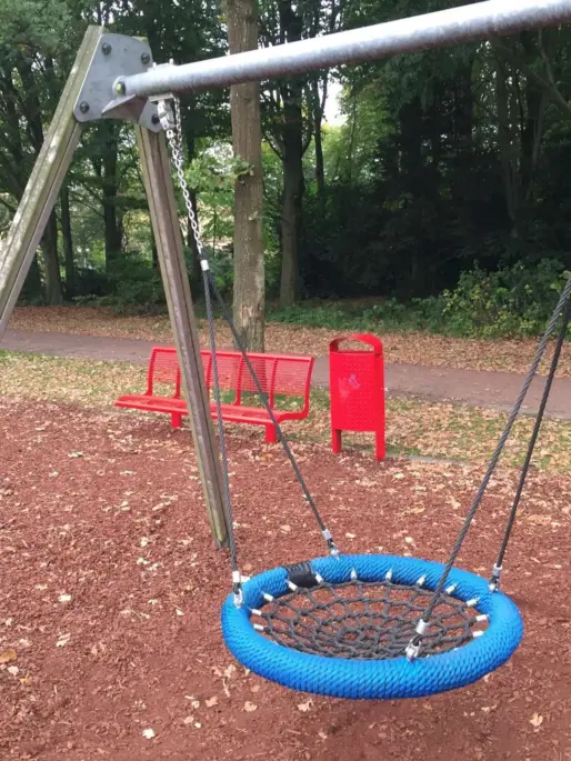 Spielplatz Cruzado Sitzbank Grijsen