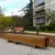Pure buitenbank met rugleuning