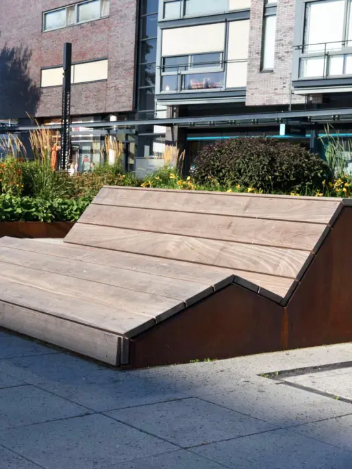 Alblasserdam Raadhuisplein Maatwerk Cortenstaal 8