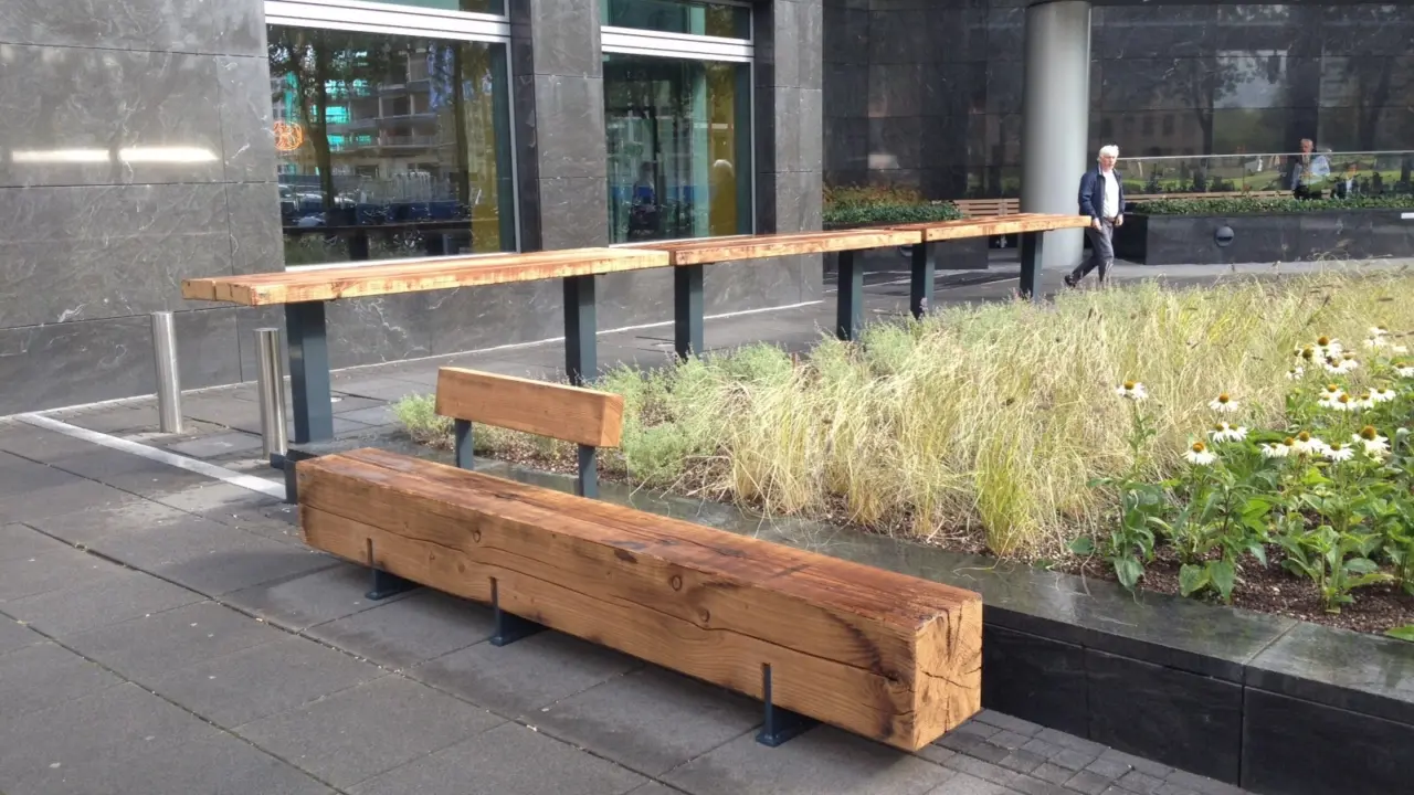 Amsterdam ABN AMRO Pure Eco buitenbank