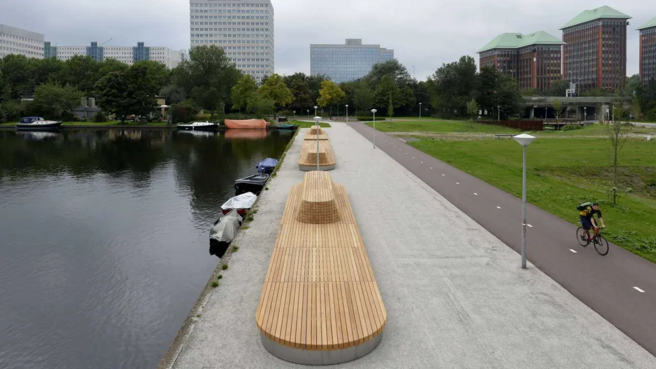 Amsterdam de schil maatwerk straatmeubilair buitenbank 6