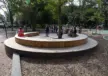 Frederiksplein maatwerk podium hout Amsterdam 4