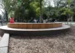 Frederiksplein maatwerk podium hout Amsterdam 5