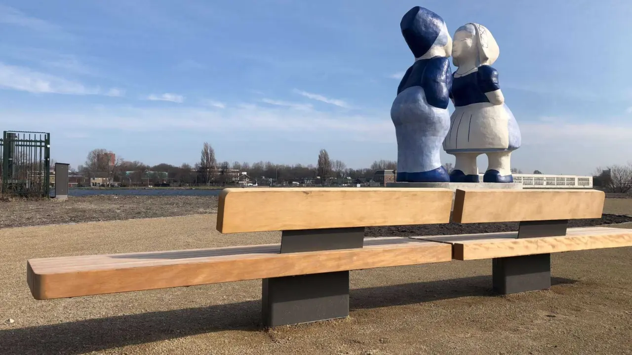Amsterdam Kissing Couple Plane II Duo Comfort picknickset 10
