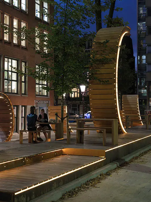 LED Peel Plaza Capital C Amsterdam Grijsen