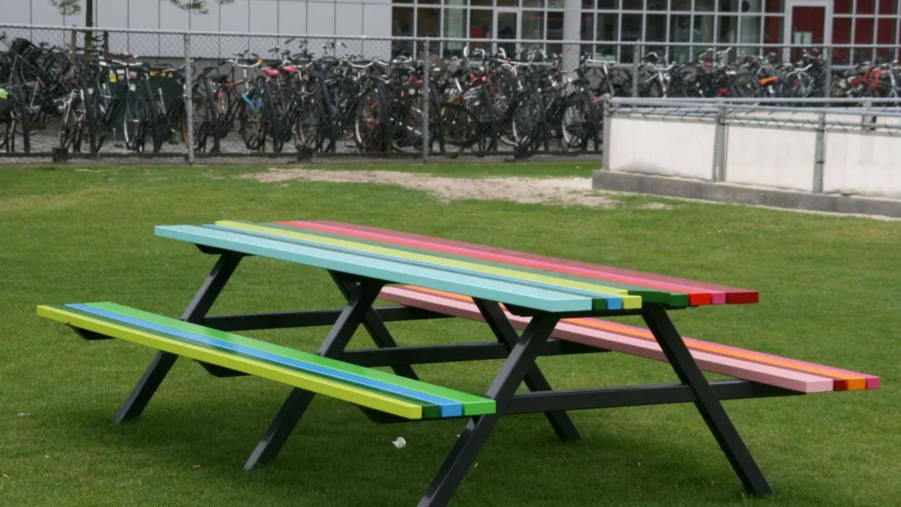 Amsterdam Uv A Science Park Connectable picknicktafels 5