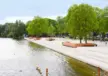 Amsterdam zuid West Oever maatwerk buitenbank straatmeubilair 4