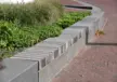 Train station Assen seating and greenery street furniture Grijsen 2