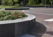 Train station Assen seating and greenery street furniture Grijsen 2