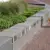 Train station Assen seating and greenery street furniture Grijsen 2