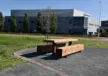 Picknicktafels van cortenstaal en douglashout - Pure picknickset