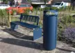 Afvalbak Constructo 72 en Bend enkelzits met rugleuning 6 1920