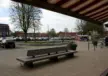 Burgum Winkelgebied Areka Plane Plus dubbelzits met comfort rugleuning square dubbel fietsbeugel straatmeubilair grijsen 2