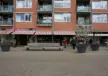Burgum Winkelgebied Areka Plane Plus dubbelzits met comfort rugleuning square dubbel fietsbeugel straatmeubilair grijsen 4