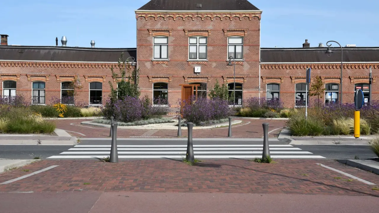 Station Delfzijl vooraanzicht