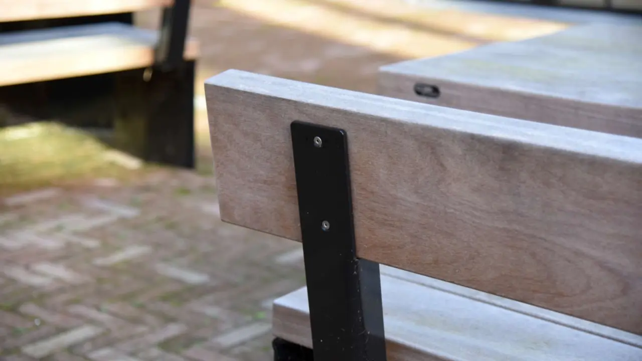 Picknickset Quadrat für den öffentlichen Raum 4