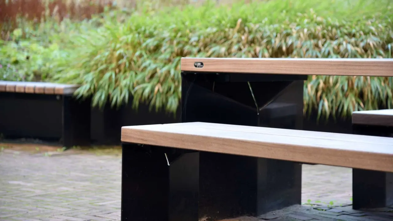 Picknickset Quadrat für den öffentlichen Raum 11