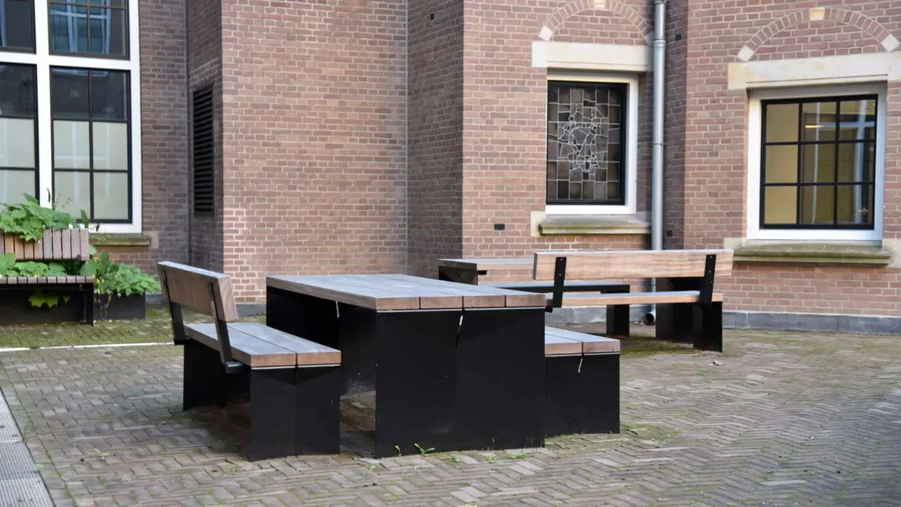 Picknickset Quadrat für den öffentlichen Raum 18