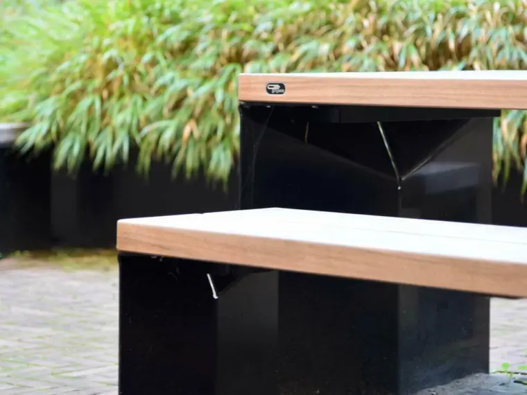 Picknickset Quadrat voor de openbare ruimte 10