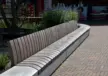 Bankauflage auf Beton maßgefertigt Dommelen Winkelcentrum de Belleman driehoek 29 Grijsen Park- und Stadtmobiliar