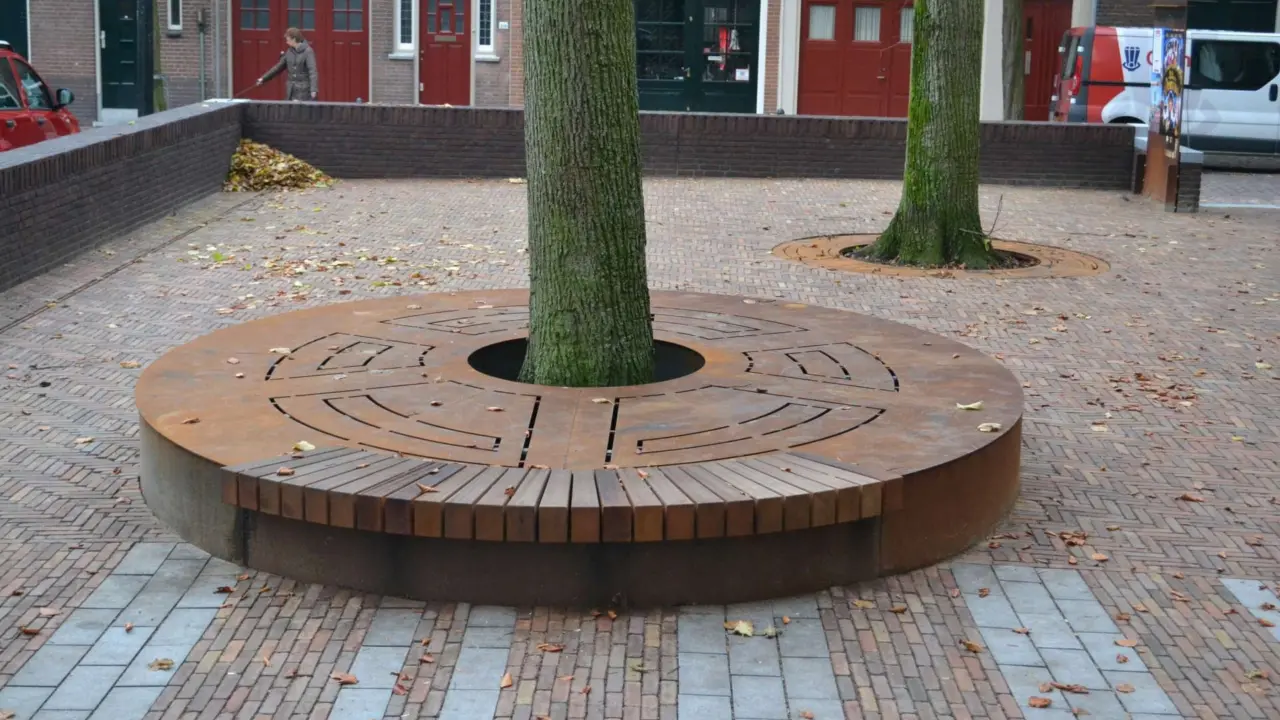 Dordrecht the movies maatwerk boomrooster cortenstaal 1
