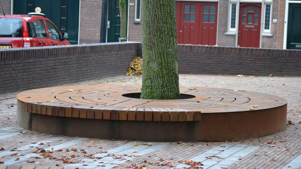 Dordrecht the movies maatwerk boomrooster cortenstaal 4
