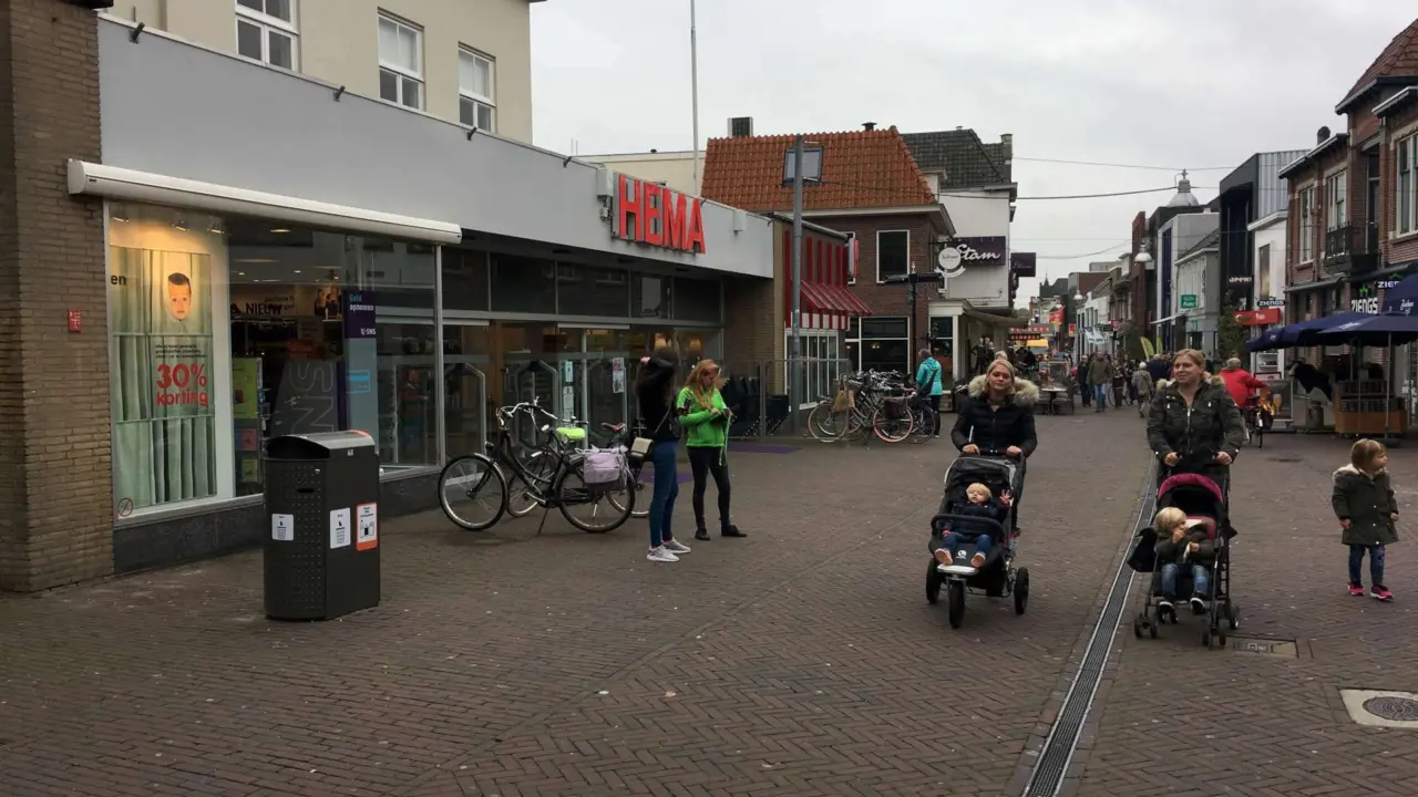 Ede Centrum Column 200 met Constructo kap afvalscheiden 6