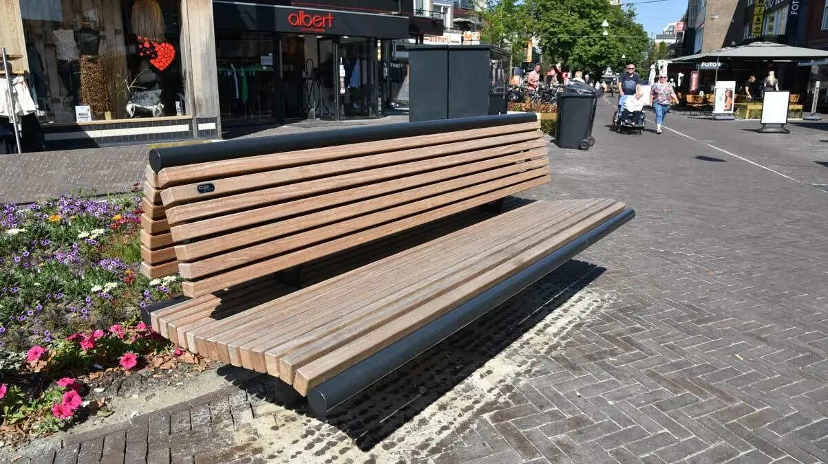 Emmen Het Oude Centrum Wenters enkelzits met rugleuning