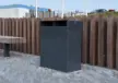 Afvalbak Quadrat duo voor de openbare ruimte 1