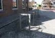 Epe Marktplein Centrum Constructo 102 Fietsbeugel Square maatwerk bank 3