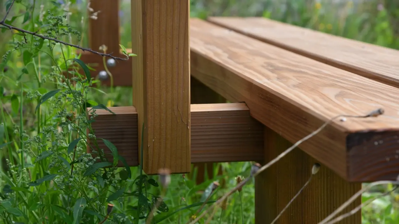 Groenlo BINX Smartility Buitenbank Natuur Comfort met rugleuning 1