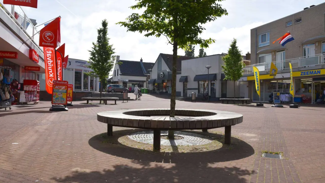 Hardinxveld Giessendam Winkelgebied Den Bogerd Peulenstraat Plane 4