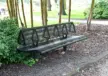 Harlingen Harmenspark Wenters buitenbank met rugleuning 1