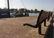 Hasselt Boulevard Zwarte Water Cruzado enkelzits met rugleuning hout 2