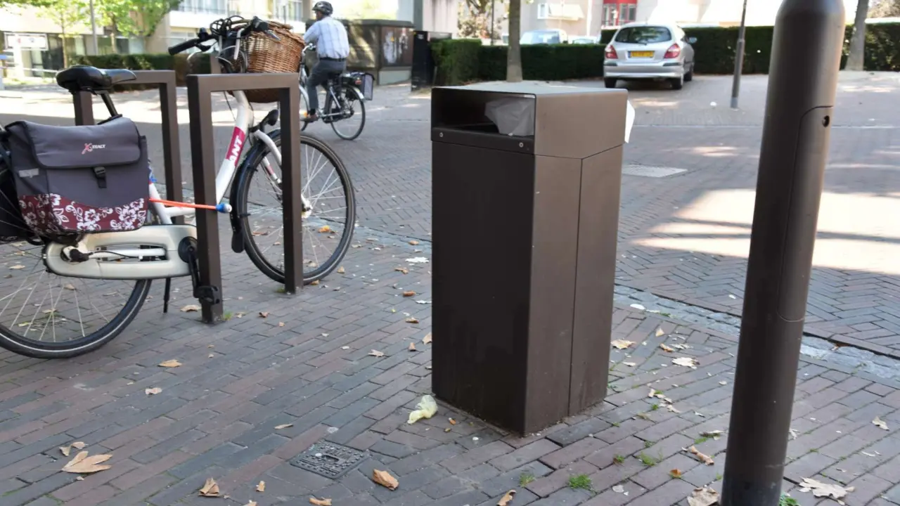 Abfallbehälter Quadrat 70 Marktplatz Kerkrade