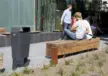 Leeuwarden NHL afvalbak estilo50 buitenbank Pure 2