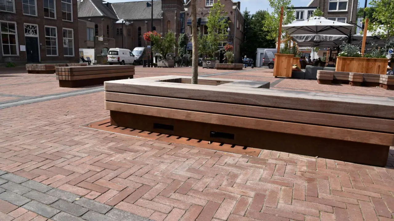 Meppel Groenmarkt Letterbanken 9
