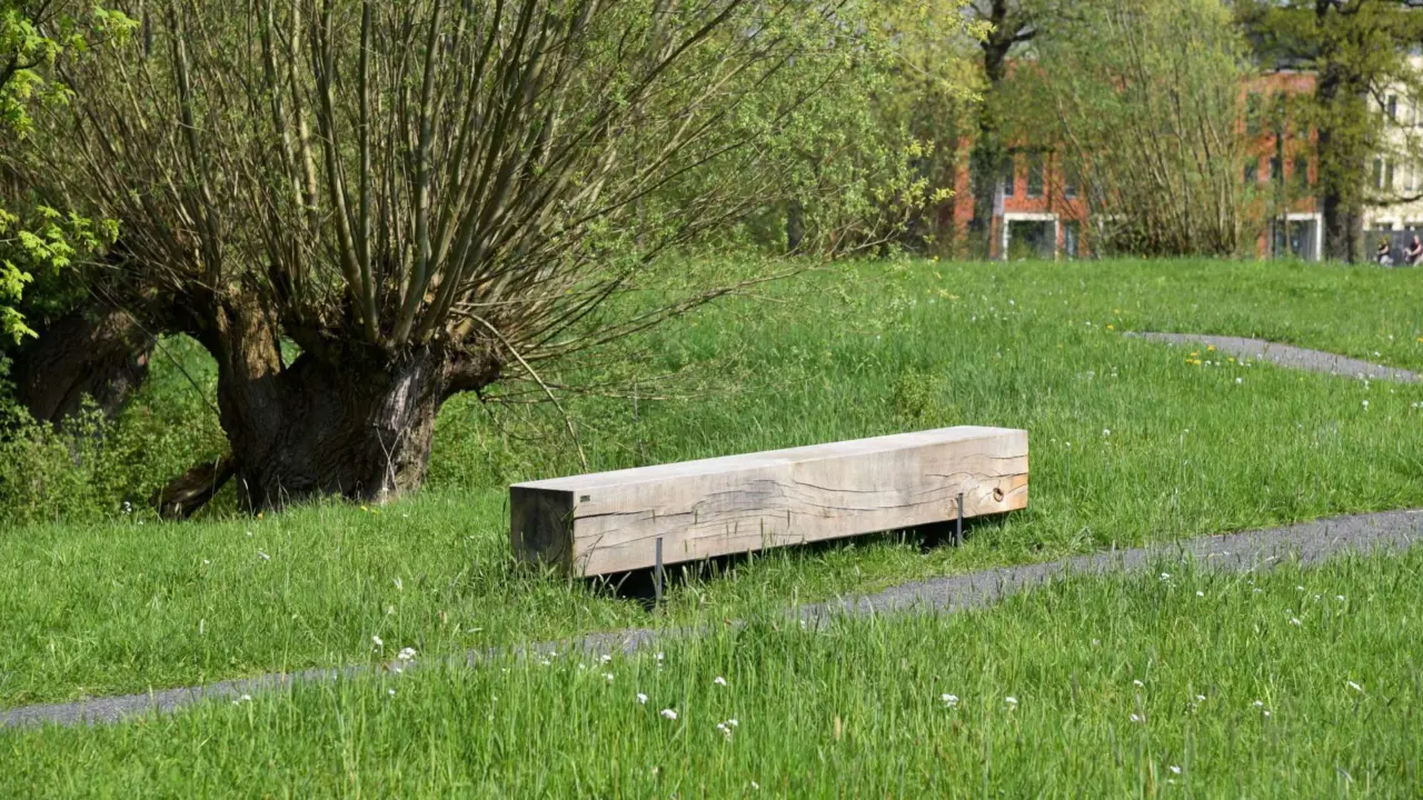 Parkbank Pure Einzelsitz (3000) Rastplatz Nieuwegein