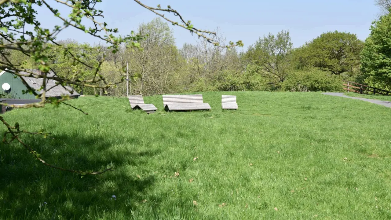 Parkbänke Notaris Liegen und Notaris Liege Duo Rastplatz Nieuwegein