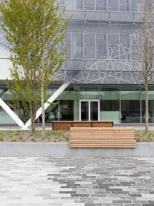 Parkbänke maßgefertigt Stadtzentrum Nieuwegein