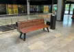 Nijmegen Dukenburg Retro buitenbank met Constructo afvalbak