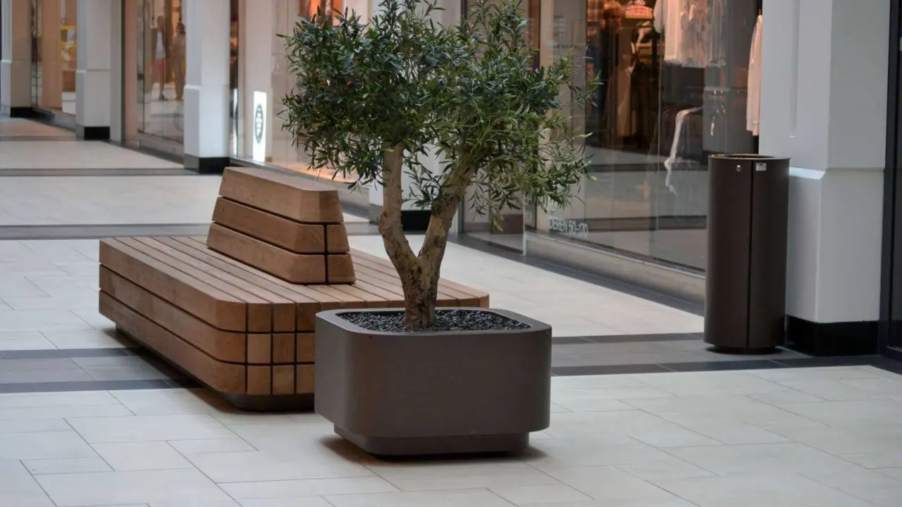 Oosterhout Winkelcentrum Arendshof Plane Solid Solid Plantenbak 5